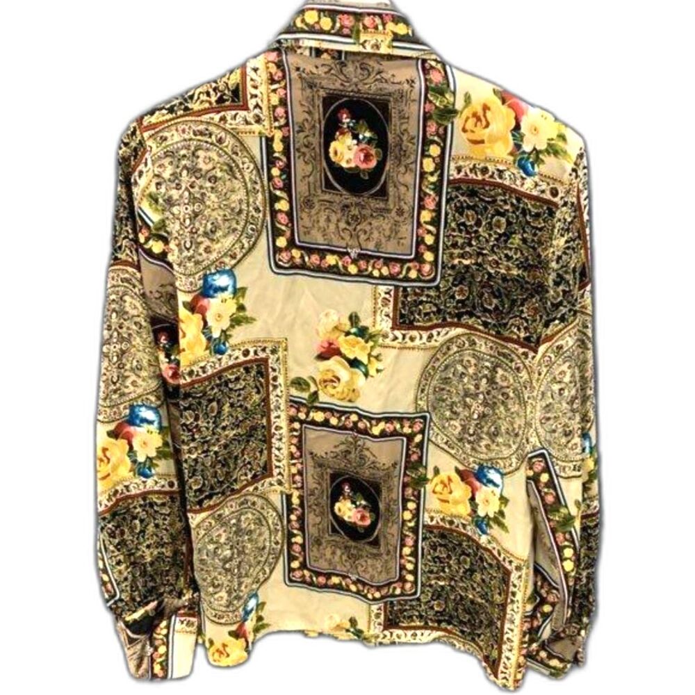 Starington Vintage 100% Silk Blouse - Size 6 - Picture 2 of 5